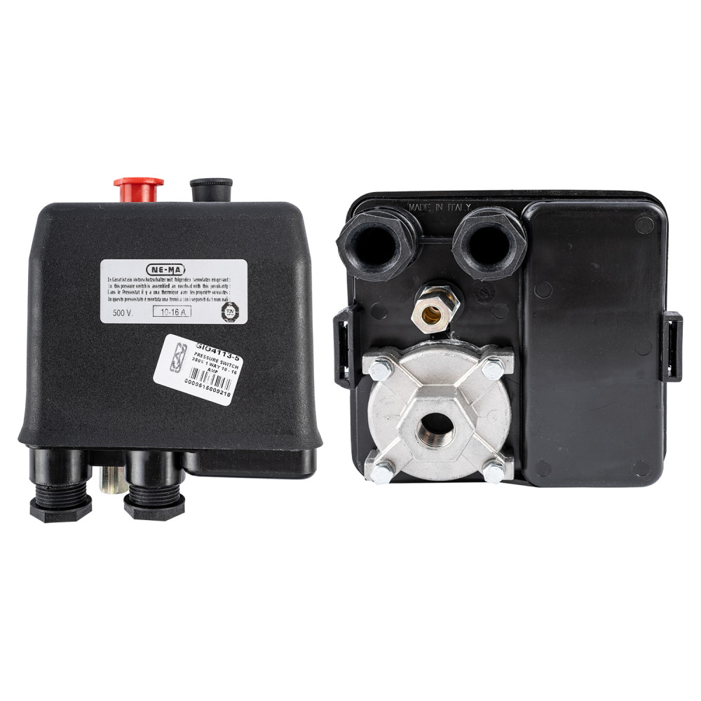Pressure Switch 380V 1 Way 10–16 Amp Overload