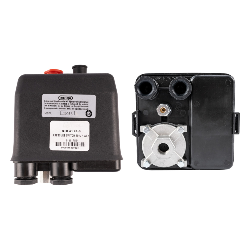 Pressure Switch 380V 1 Way 13–18 Amp Overload