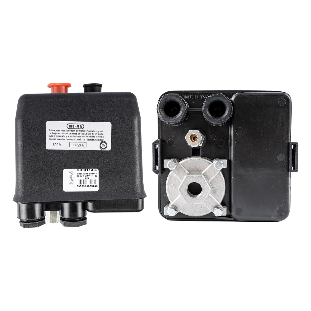 Pressure Switch 380V 1 Way 17–23 Amp Overload